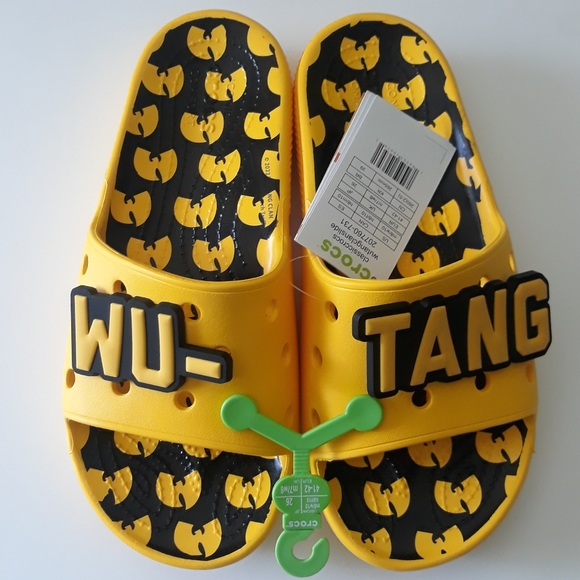 (New) Wu-Tang Clan Crocs Slides (M8/W10) - Picture 3 of 10